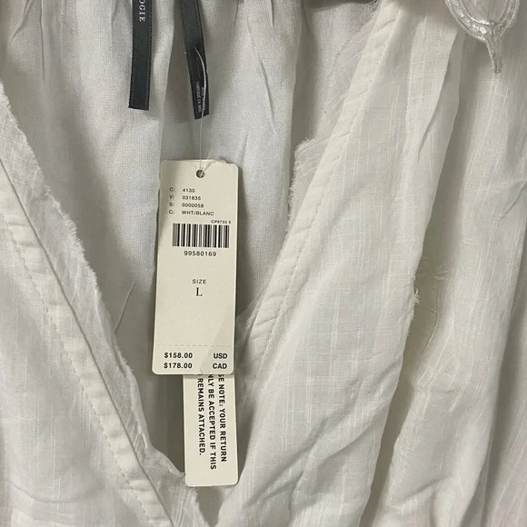 NWT Anthropologie Collared Halter Tiered Ruffled Mini Dress - Picture 11 of 11